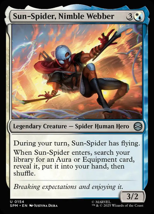 SPM-0154 | Sun-Spider, Nimble Webber | EN  | U | Non-Foil