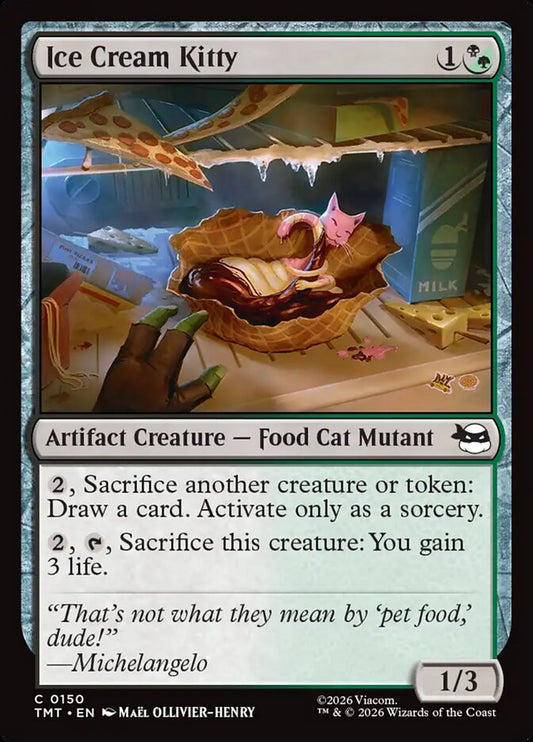 TMT-0150 | Ice Cream Kitty | EN  | - | Foil