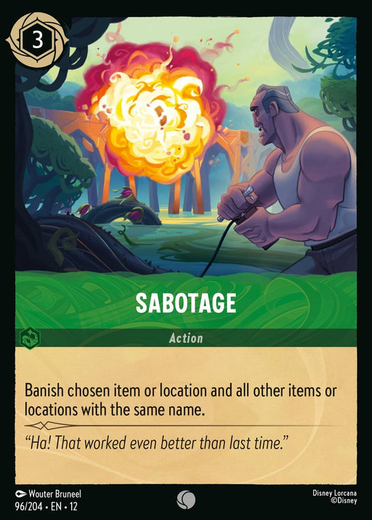 Set12-096 | Sabotage | Common | Foil