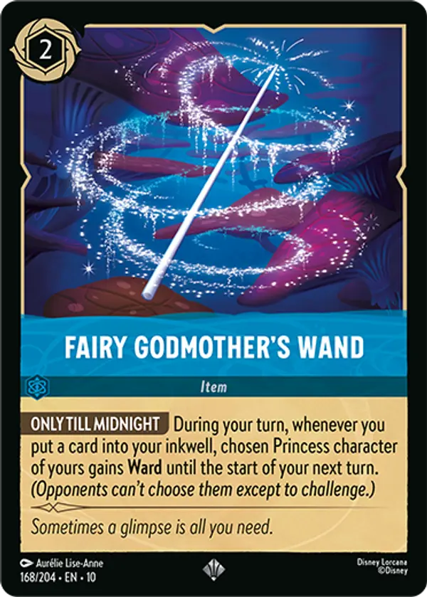 Set 10-168 | Fairy Godmother's Wand | Super Rare
