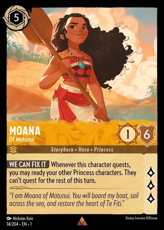 Set 9-020 | Moana - Of Motunui | Rare