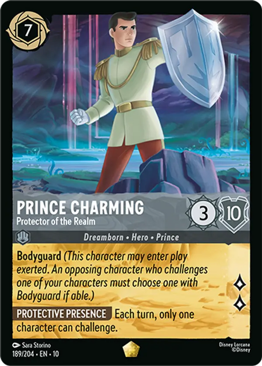 Set 10-189 | Prince Charming - Protector of the Realm | Legendary