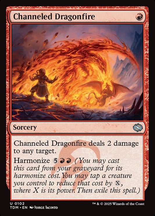 TDM-0102 | Channeled Dragonfire | EN  | - | Foil