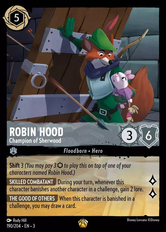 Set 3-190 | Robin Hood - Champion of Sherwood | Legendary
