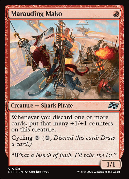 DFT-0138 | Marauding Mako | EN  | - | Non-Foil