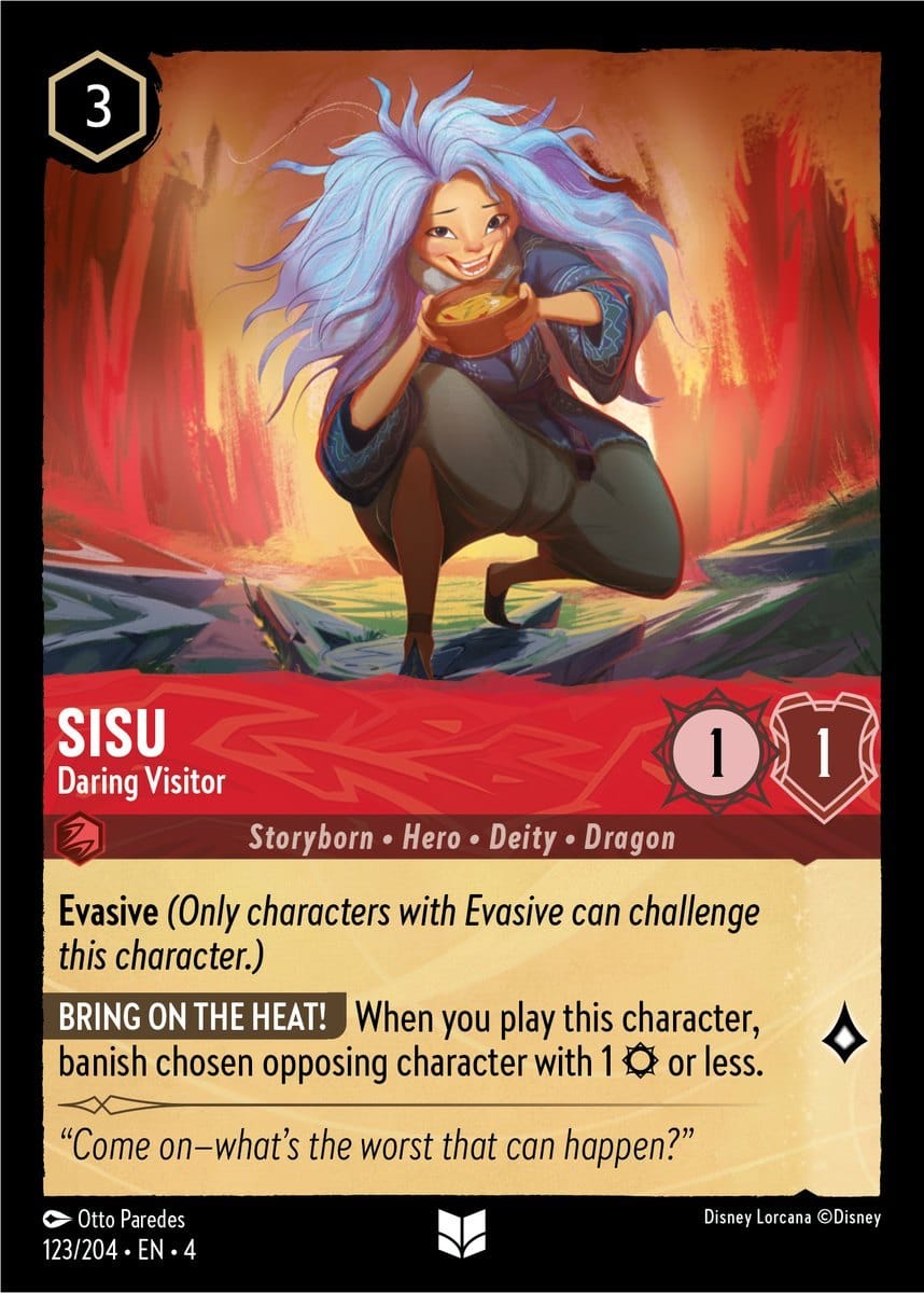 Set 9-119 | Sisu - Daring Visitor | Uncommon