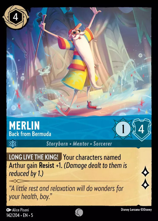 Set 5-142 | Merlin - Back from Bermuda | Common