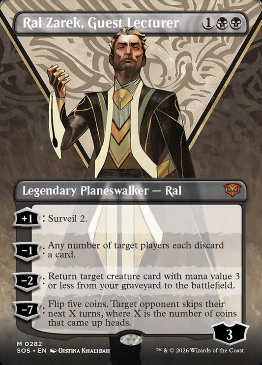 SOS-282 Ral Zarek, Guest Lecturer -EN- M (Foil)