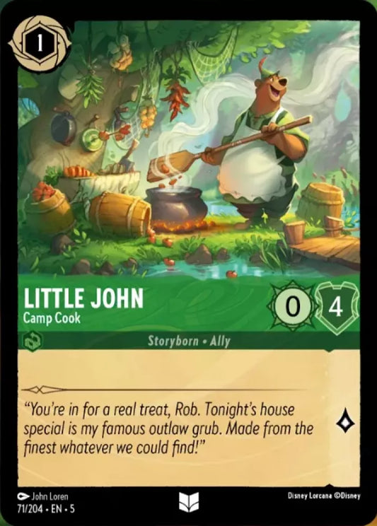 Set 5-071 | Little John - Camp Cook | Uncommon