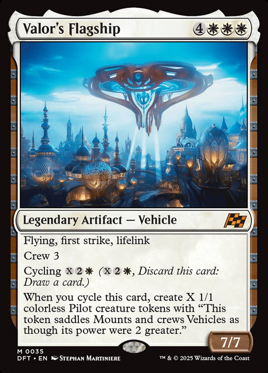 DFT-0035 | Valor's Flagship | EN  | - | Non-Foil