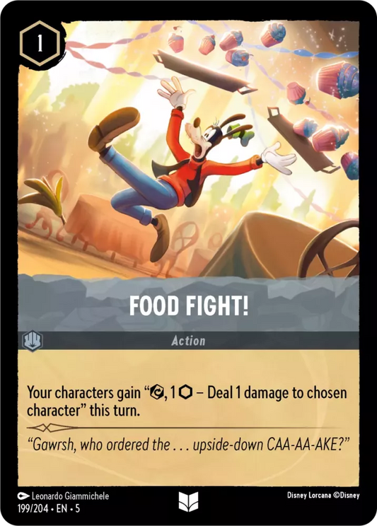 Set 5-199 | Food Fight! | Uncommon