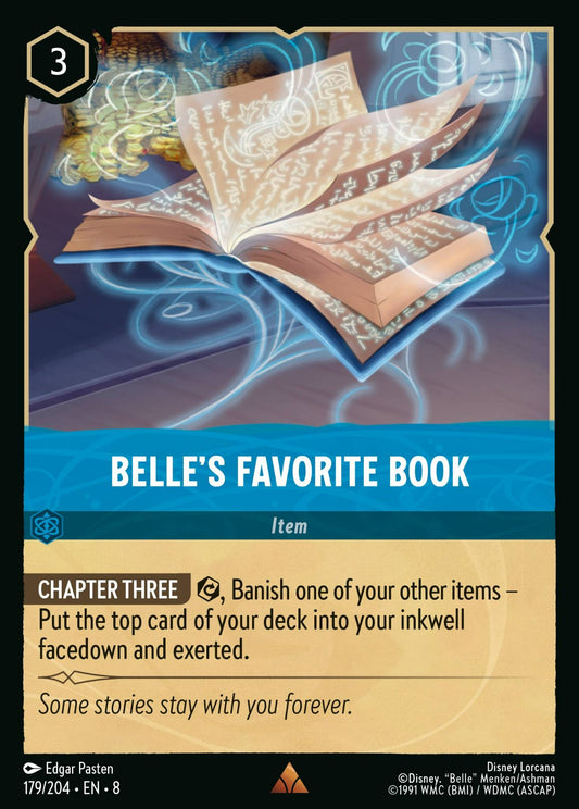 Set 8-179 | Belle's Favorite Book | Rare