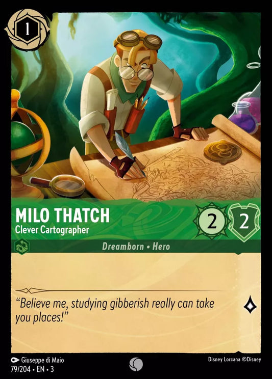 Set 3-079 | Milo Thatch - Clever Cartographer | Common