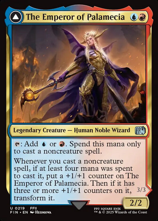 FIN-0219 | The Emperor of Palamecia // The Lord Master of Hell | EN  | - | Foil