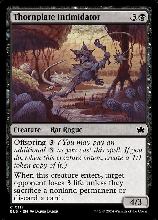 BLB-0117 | Thornplate Intimidator | EN  | - | Non-Foil