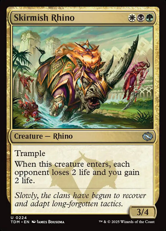 TDM-0224 | Skirmish Rhino | EN  | - | Foil