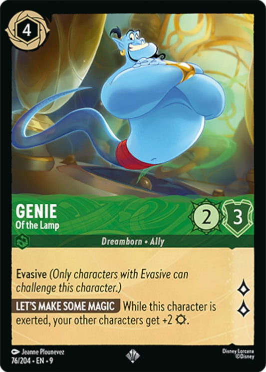 Set 9-076 | Genie - Of the Lamp | Super Rare