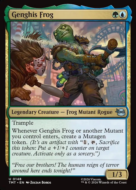 TMT-0148 | Genghis Frog | EN  | - | Foil