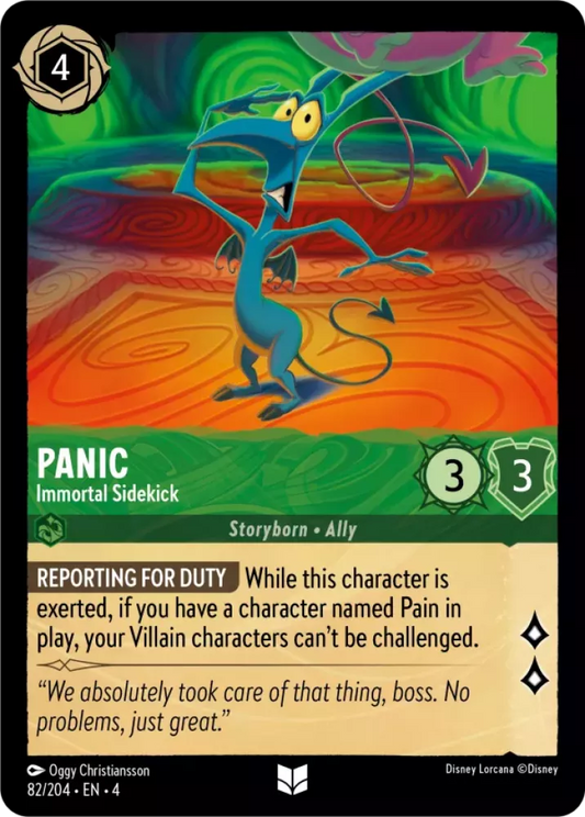 Set 4-082 | Panic - Immortal Sidekick | Uncommon