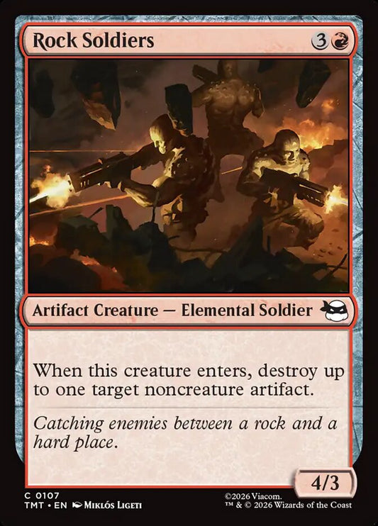 EN | Rock Soldiers| Foil| TMT-107