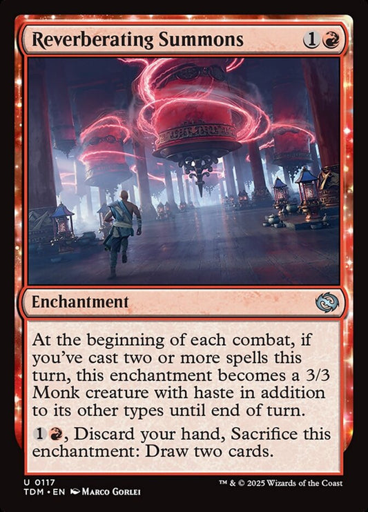 TDM-0117 | Reverberating Summons | EN  | - | Foil
