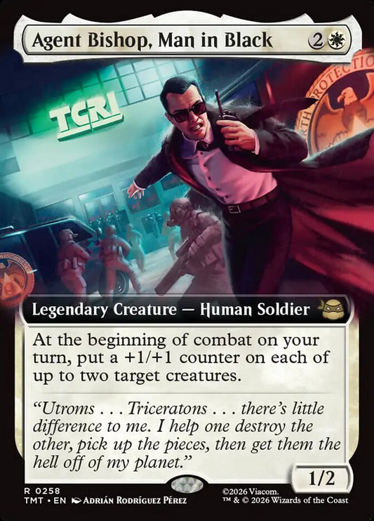 EN | Agent Bishop, Man in Black| Foil| TMT-258