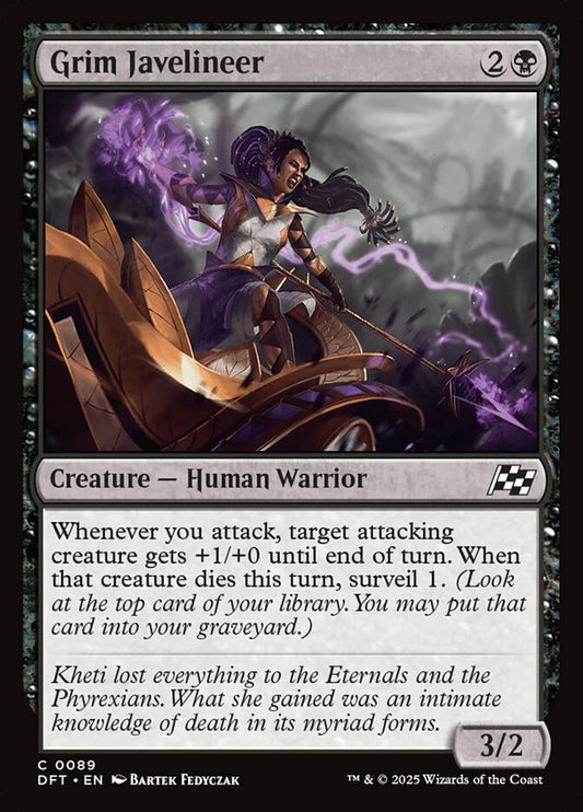 DFT-0089 | Grim Javelineer | EN  | - | Foil
