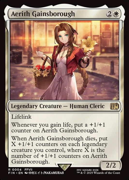 FIN-0004 | Aerith Gainsborough | EN  | - | Foil