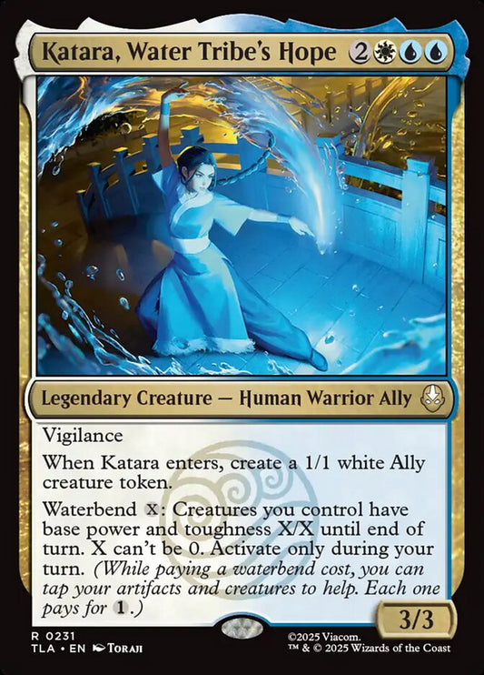 TLA-0231 | Katara, Water Tribe's Hope | EN  | - | Foil