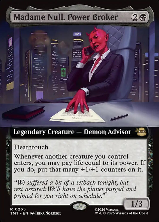 EN | Madame Null, Power Broker| Non-Foil| TMT-265
