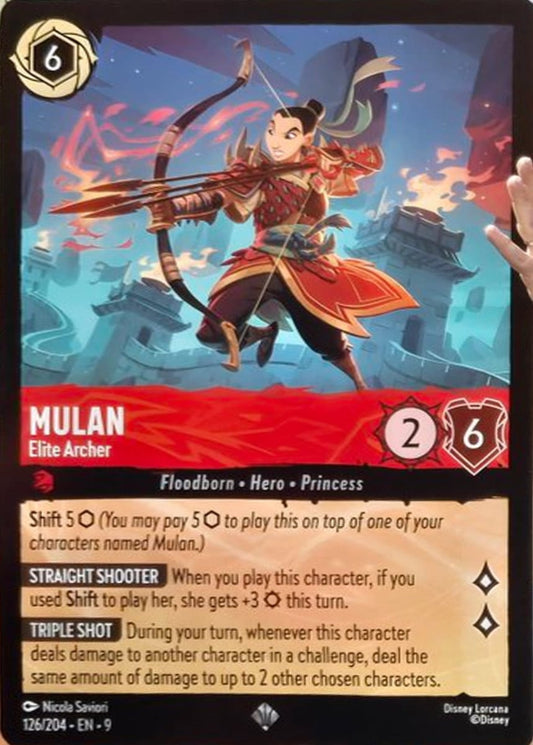 Set 9-126 | Mulan - Elite Archer | Super Rare