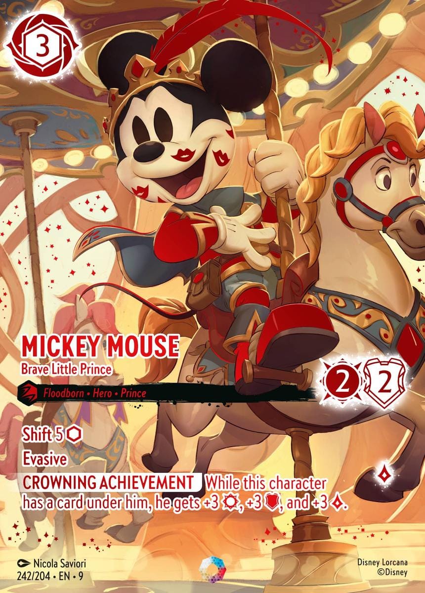 Set 9-242 | Mickey Mouse - Brave Little Prince | Iconic