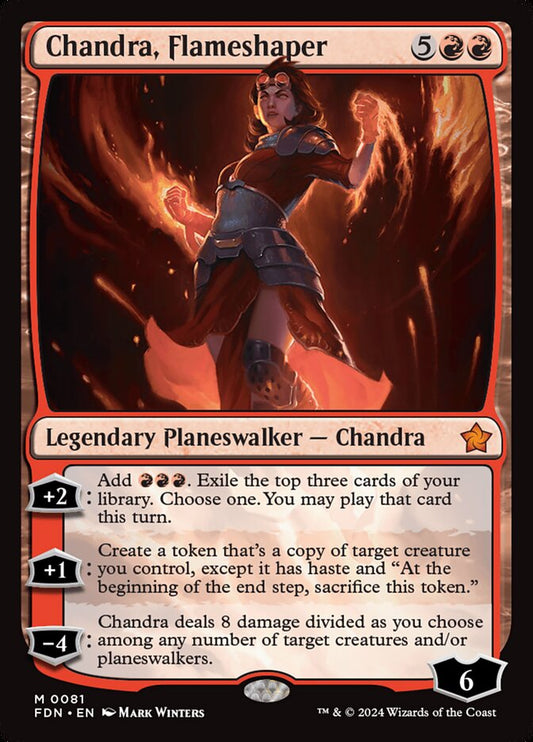 FDN-081 Chandra, Flameshaper | Mythic (EN)