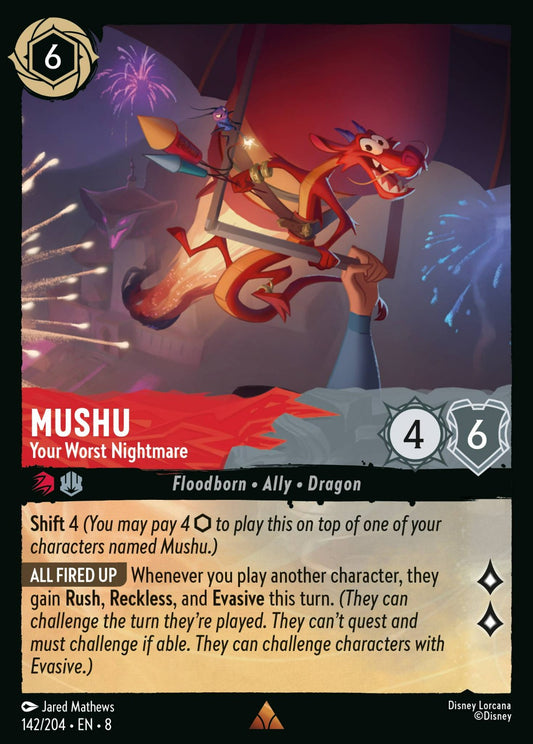 Set 8-142 | Mushu - Your Worst Nightmare | Rare