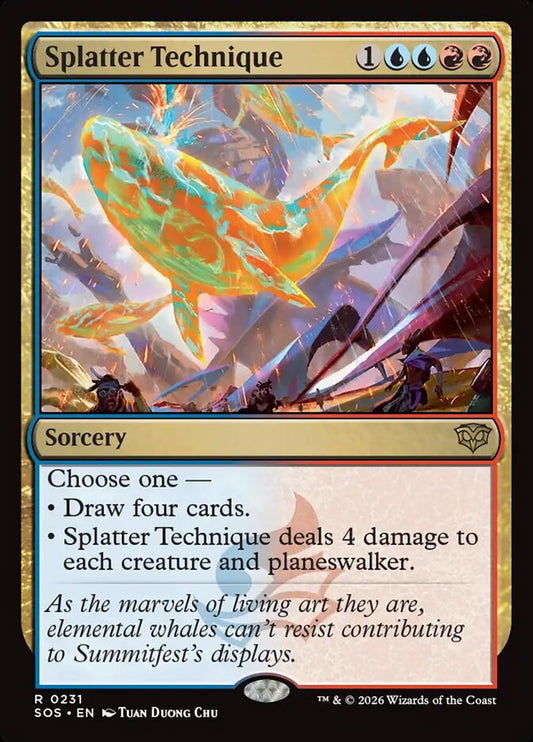 SOS-231 Splatter Technique -EN- R (Foil)