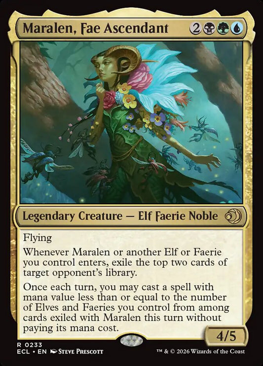 ECL-0233 | Maralen, Fae Ascendant | EN  | - | Foil