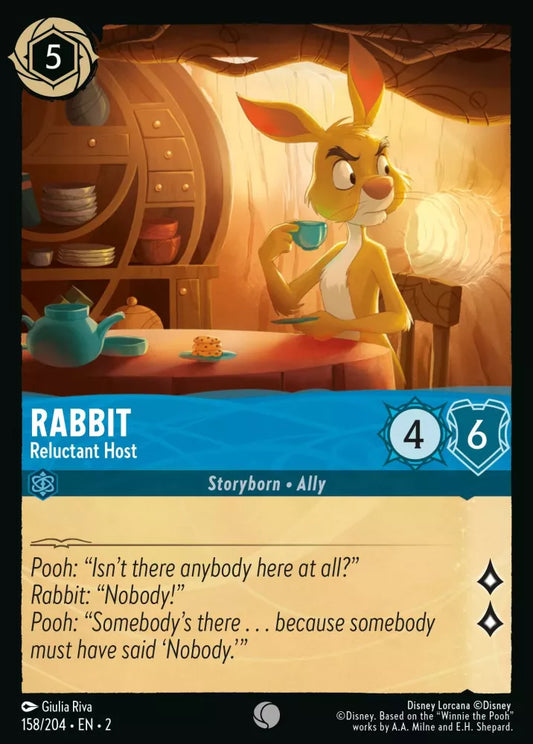 Set 2-158 | Rabbit - Reluctant Host | Common