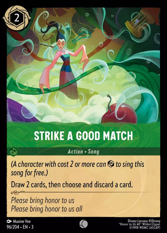 Set 3-096 | Strike a Good Match | Common