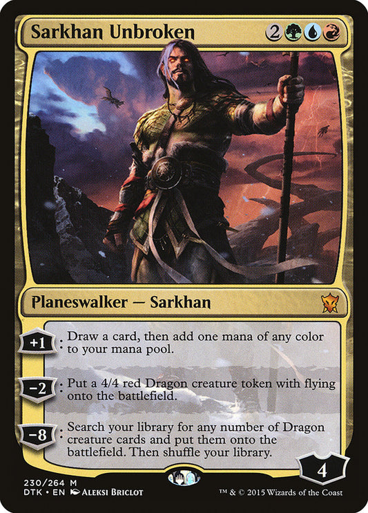 DTK-0230 | Sarkhan Unbroken | EN  | - | Non-Foil