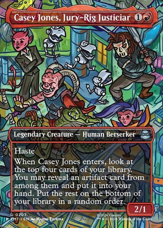 TMT-0207 | Casey Jones, Jury-Rig Justiciar | EN  | - | Foil