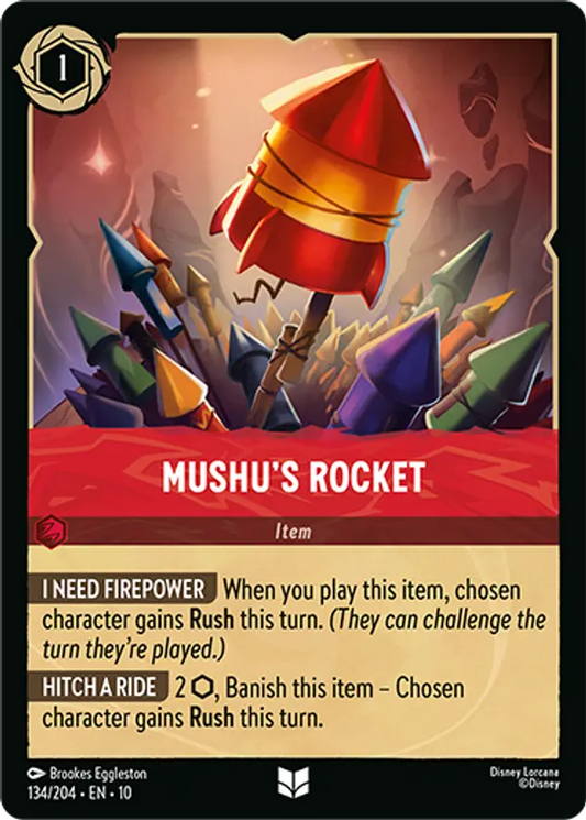 Set 10-134 | Mushu's Rocket | Uncommon