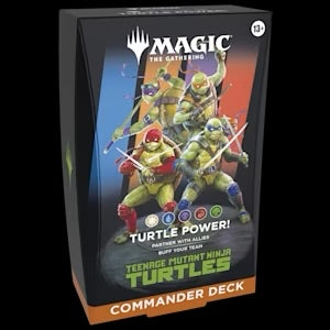 [Magic The Gathering 魔法風雲會] Teenage Mutant Ninja Turtles | Commander Deck