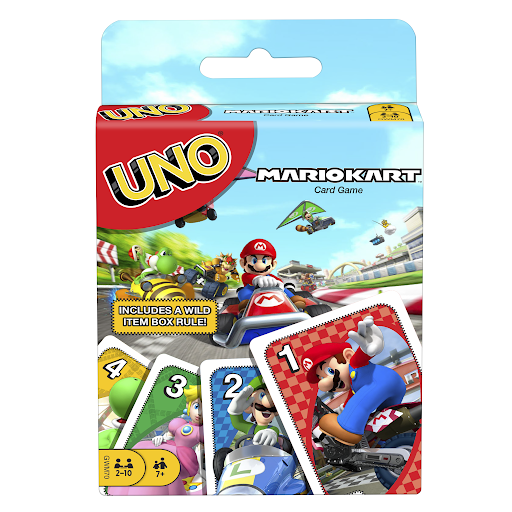 UNO Licensed Mario Kart GWM70 UNO Mario Kart UNO卡牌遊戲:瑪利歐賽車