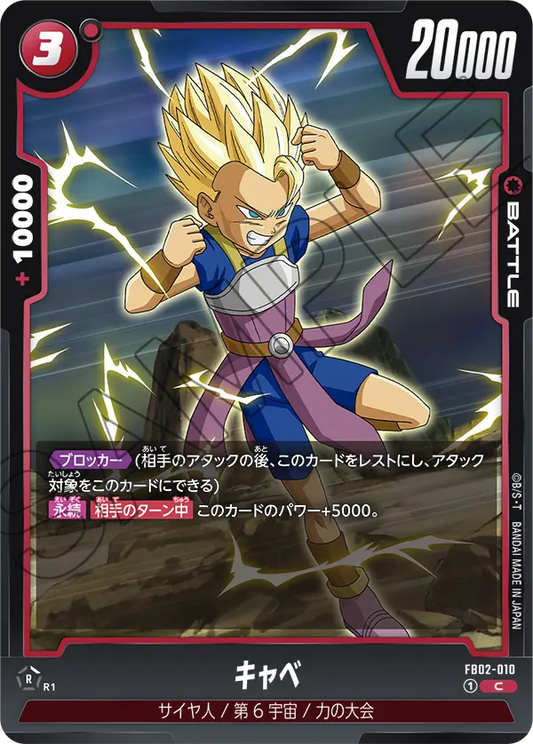 FB02-010  |  キャベ  | C