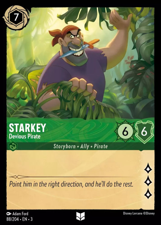Set 3-088 | Starkey - Devious Pirate | Uncommon