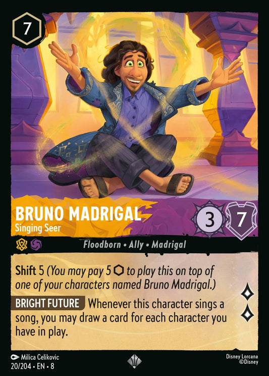 Set 8-020 | Bruno Madrigal - Singing Seer | Super Rare