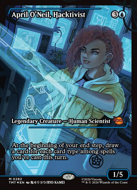 EN | April O'Neil, Hacktivist| Non-Foil| TMT-282