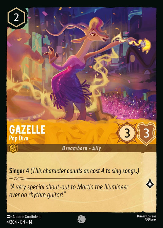 Set 14-4 Gazelle - Pop Diva | Common