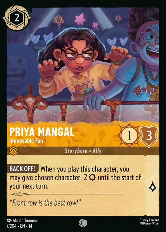 Set 14-7 Priya Mangal - Immovable Fan | Common