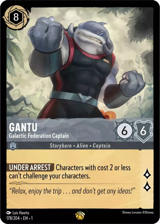 Set 1-178 | Gantu - Galactic Federation Captain |  Legendary